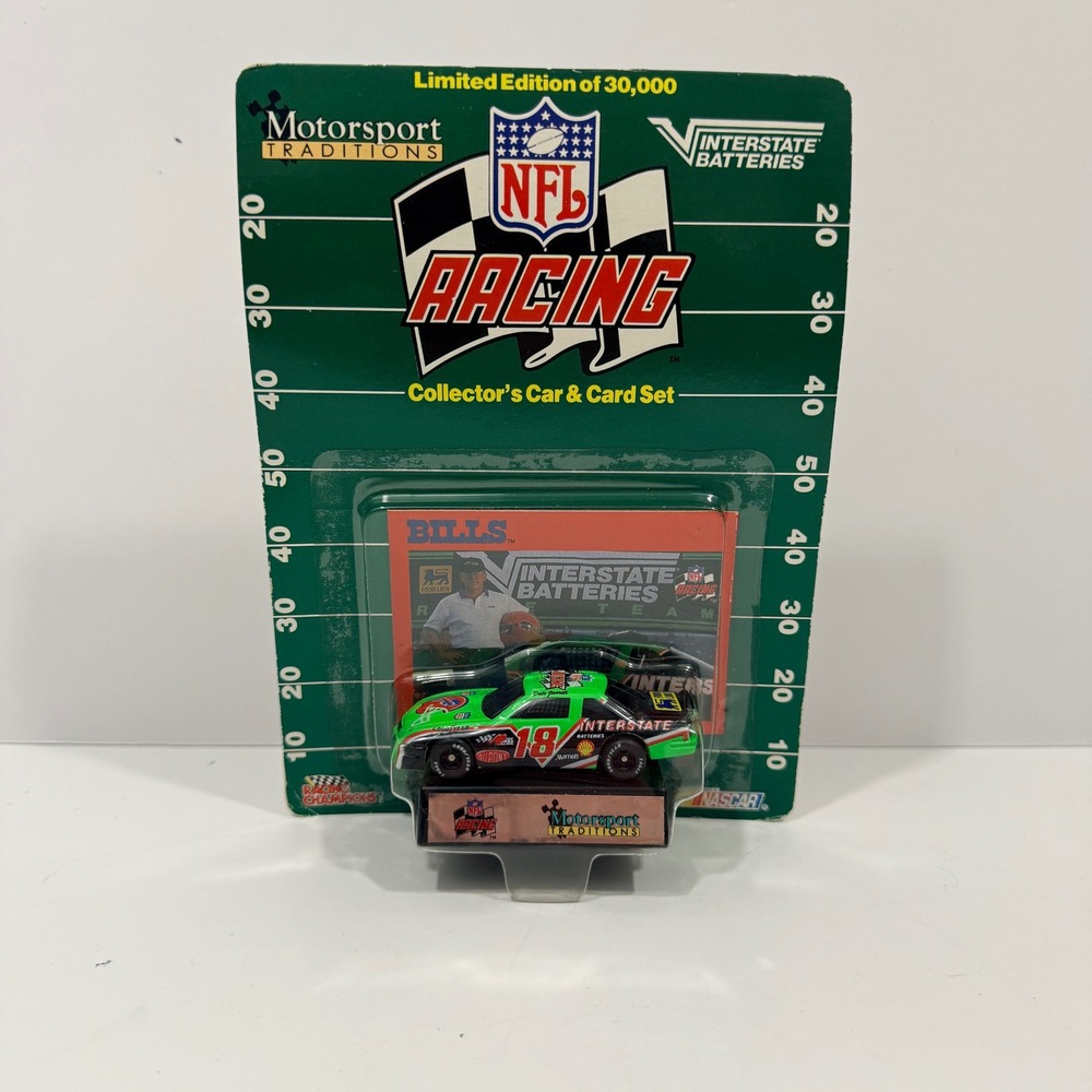 Racing Champions NFL Racing Car Set Green Good Buffalo Bills 1:64 1760